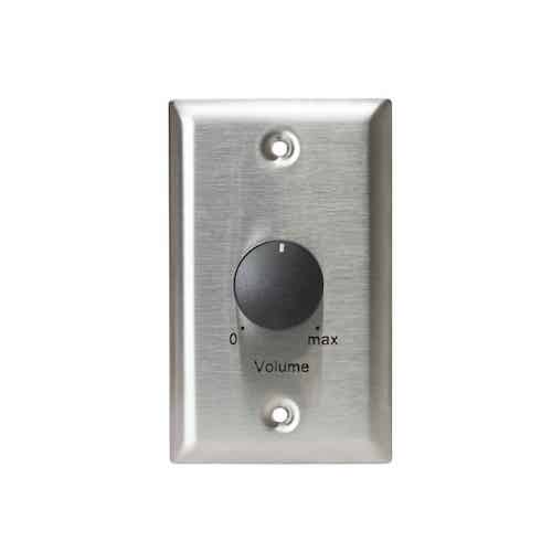 Lowell 25LVC Wall Mounted 70V Volume Control (Stainless Steel)