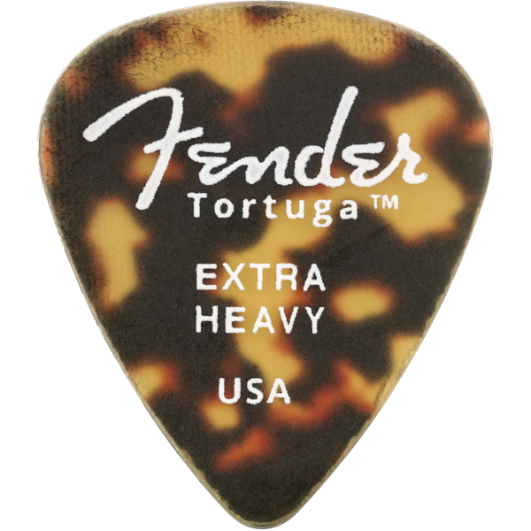 Fender 351 Shape Tortuga Picks - 6-Pack - Shell
