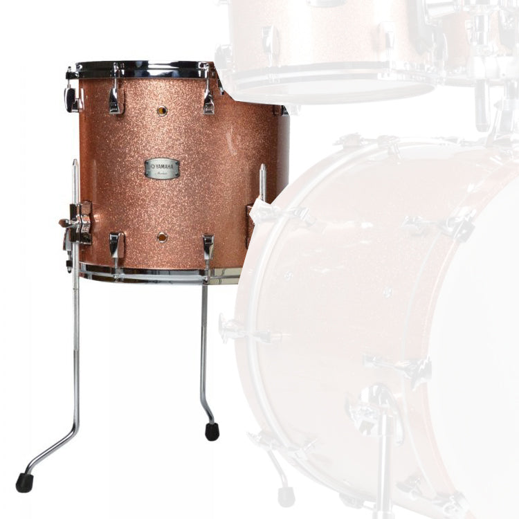 Yamaha Absolute Hybrid Maple 16” x 15” Floor Tom - Pink Champagne Sparkle