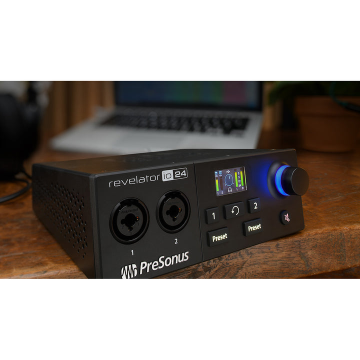 PreSonus Revelator io24 USB-C Audio Interface for Recording and Streaming