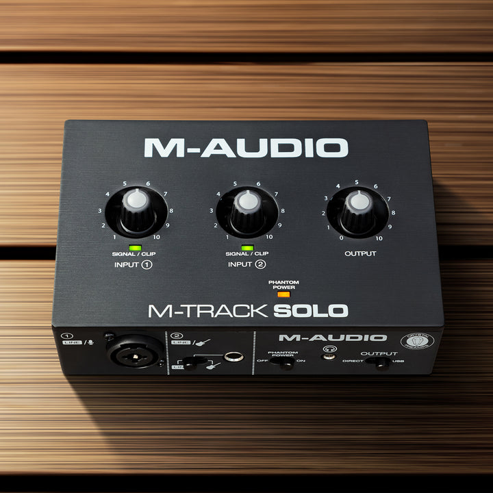 M-Audio M-Track Solo 2-Channel USB Audio Interface