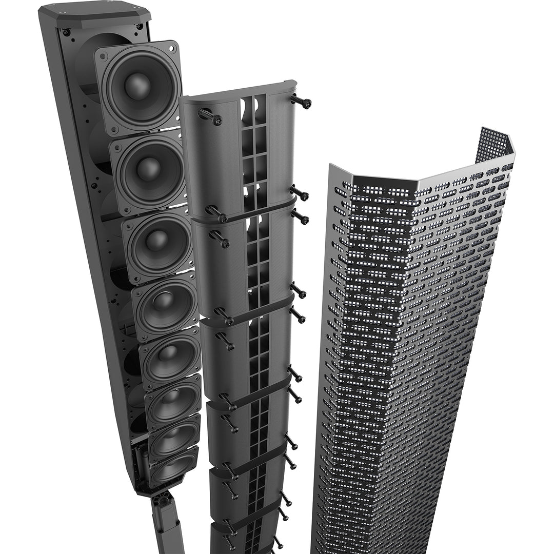 Electro-Voice Evolve 50M Powered Column Speaker System w/ Mixer - Black