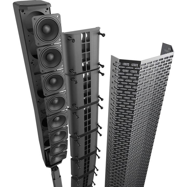 Electro-Voice Evolve 50M Powered Column Speaker System w/ Mixer - Black
