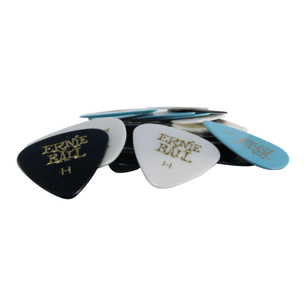 Ernie Ball Guitar Picks (Bag of 24) - Assorted Heavy