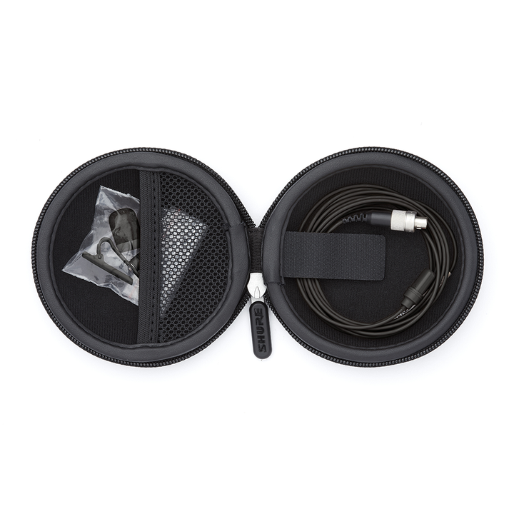 Shure UL4 Cardioid Lavalier microphone with LEMO3 connector - Black