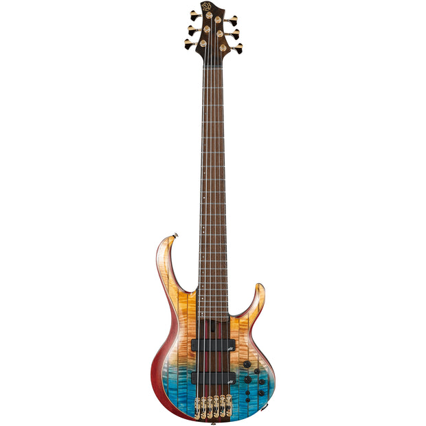 Ibanez BTB1936SFL BTB Premium 6-String Electric Bass w/Bag - Sunset Fade Low Gloss