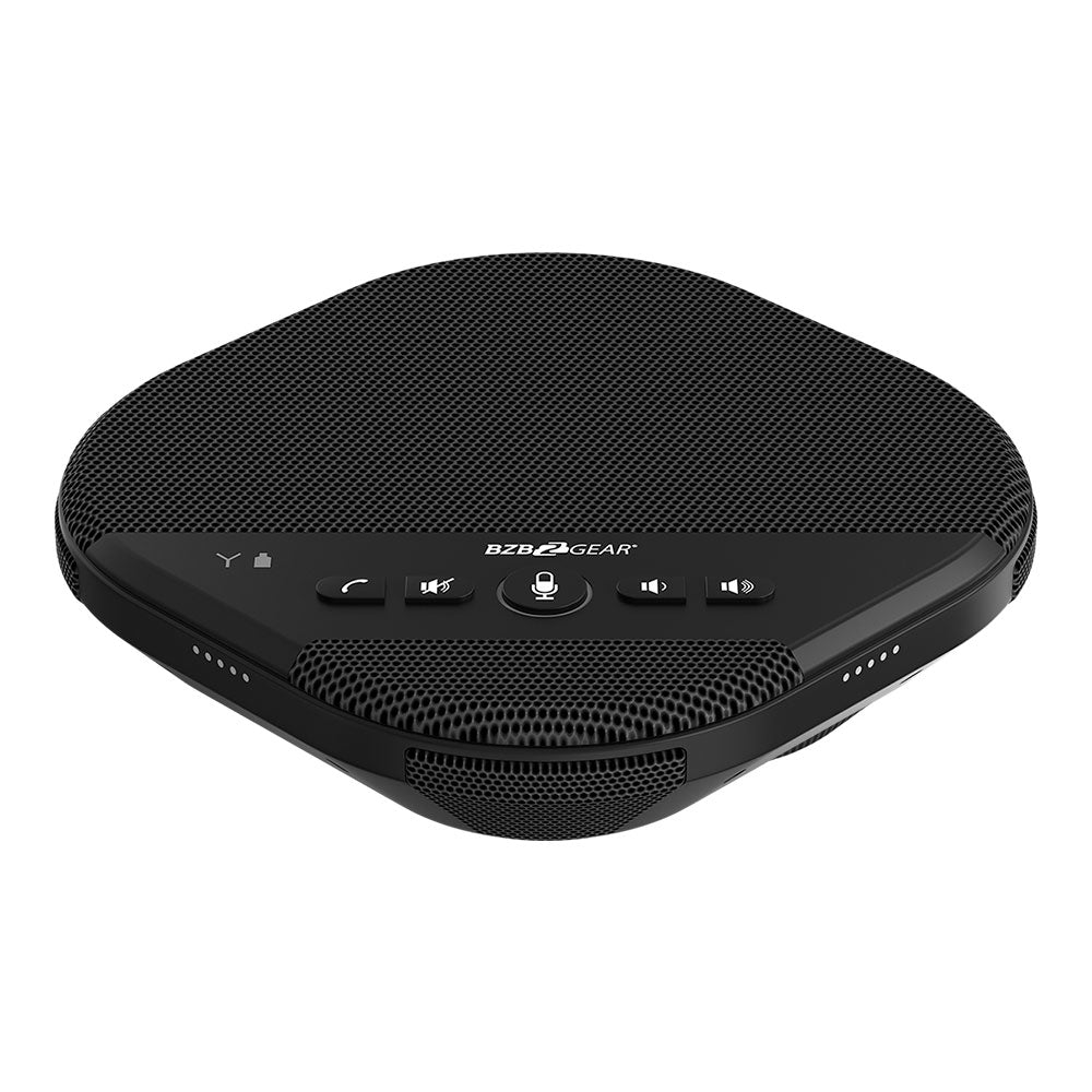 BZBGEAR - USB/Bluetooth Wireless Desktop Conference Speakerphone with 360 Audio Pickup up to 5M