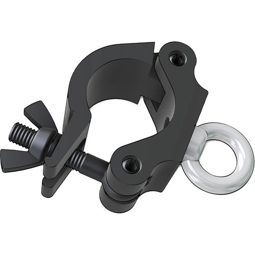 Global Truss EYE-CLAMP-BLACK Pro Clamp w/Eyebolt