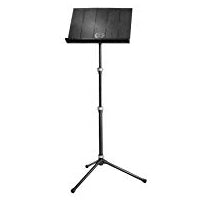 K&M 12125 Folding Orchestra Stand w/ Plastic Desk