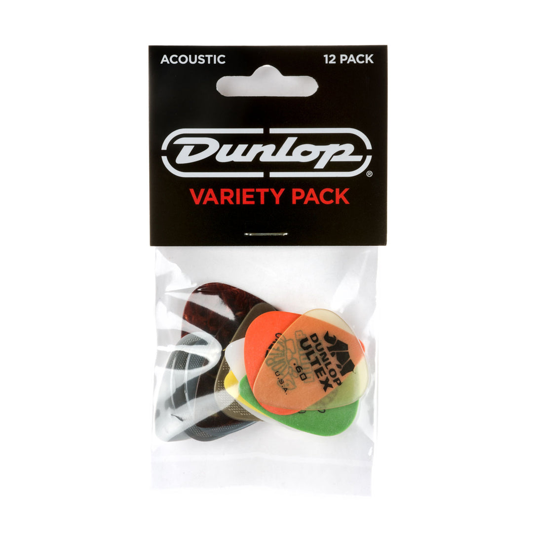 Dunlop PVP112 Acoustic Variety 12/Pack