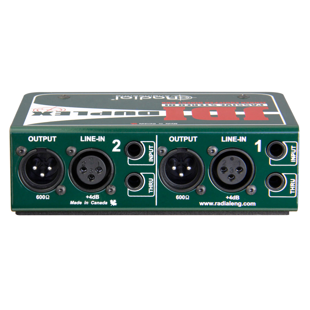Radial JDI Duplex Stereo Direct Box