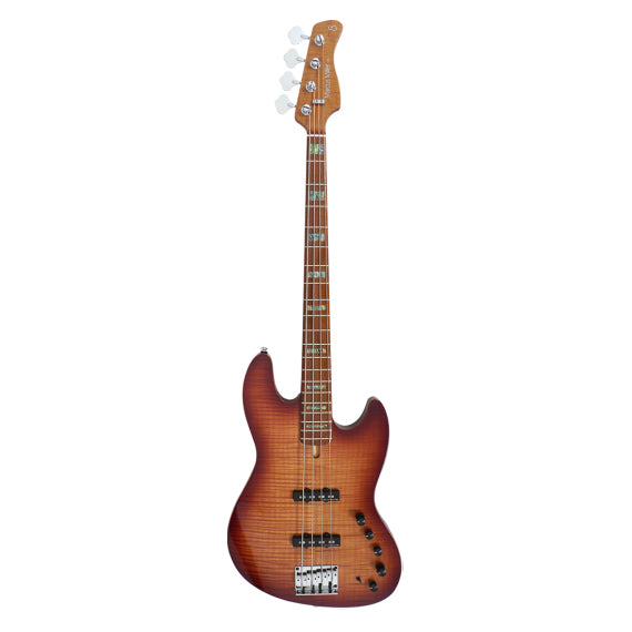 Sire Marcus Miller V10 Swamp Ash 4-String 2nd Gen Electric Bass Guitar Fretless - Natural