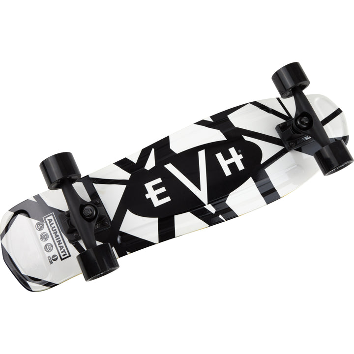 EVH Striped Skateboard