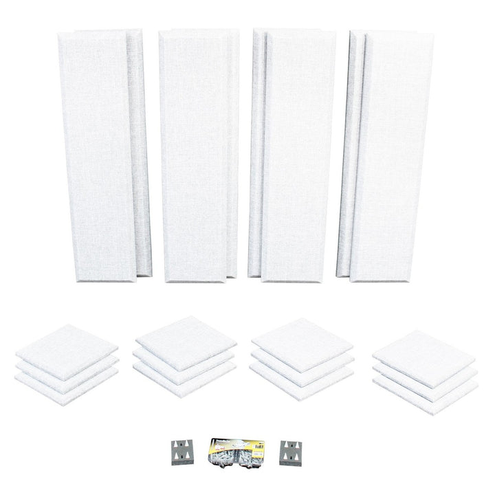 Primacoustic London 10 Room kit for up to 120 sq. ft. (11.1 sqm), Paintable (White)