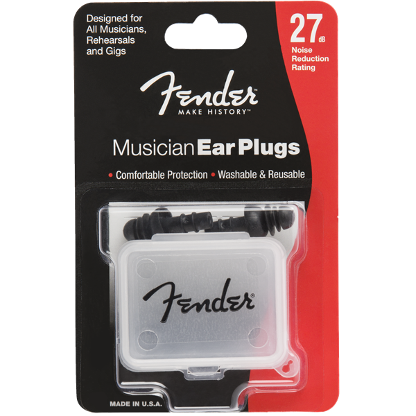 Fender Musician Series Black Ear Plugs