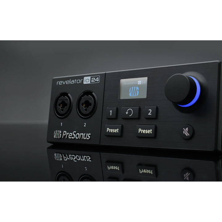 PreSonus Revelator io24 USB-C Audio Interface for Recording and Streaming
