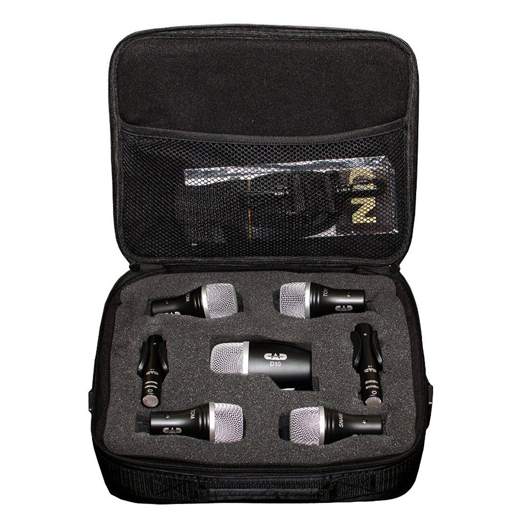 CAD Audio STAGE7 - 7-piece Drum Microphone Pack 3xD29,2xC9,D19,& D10