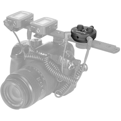 Saramonic AX1 Passive 2-Channel Audio Mixer for Cameras, Smartphones, Tablets, and Computers