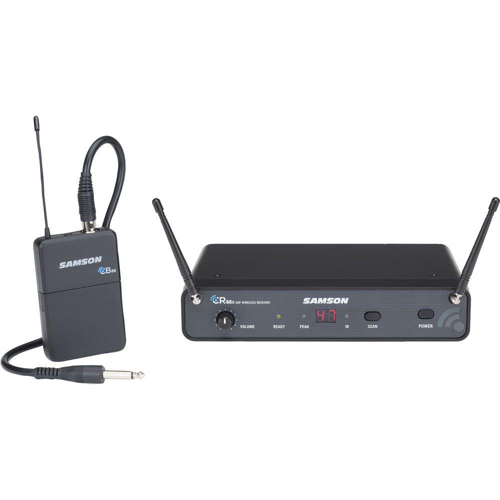 Samson Concert 88x Wireless Guitar Instrument System (D: 542 to 566 MHz)