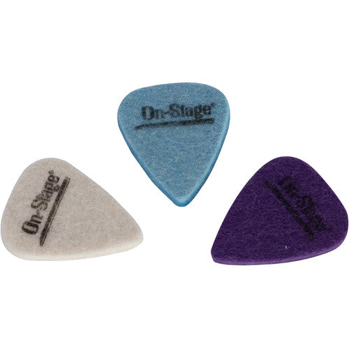 On-Stage UPK300 - Felt Ukulele Picks (Set of 3)