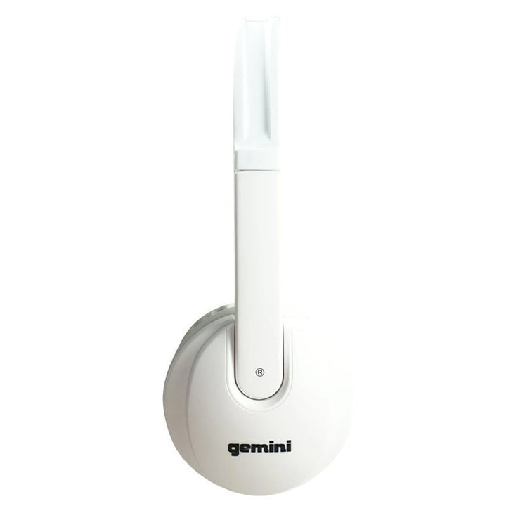 Gemini DJX-200 DJ Headphones - White
