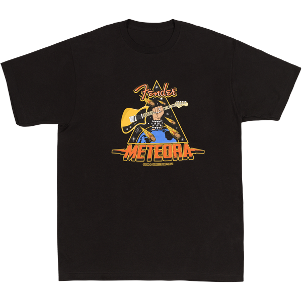 Fender Meteora T-Shirt Black