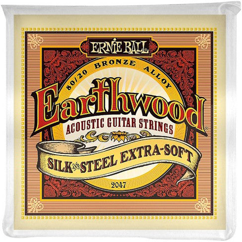 Ernie Ball 2047EB EARTHWOOD S&S EXTRA SOFT 10-50