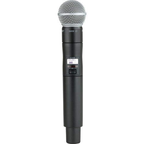 Shure ULXD2/SM58-V50 VHF Digital Handheld Wireless Microphone Transmitter with SM58 Capsule (V50: 174 to 216 MHz)