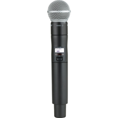 Shure ULXD2 Wireless Handheld Vocal Microphone Transmitter SM58 V50: 174 - 216 MHz