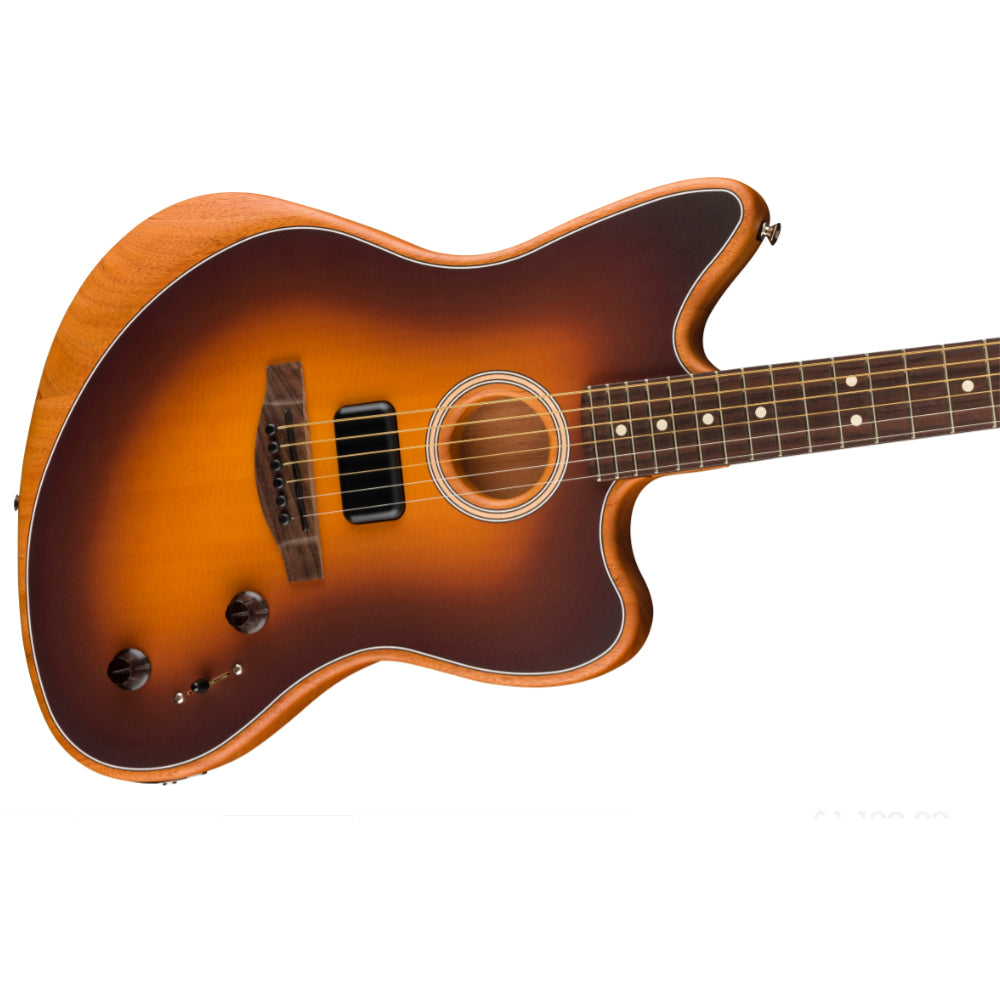 Fender Acoustasonic Player Jazzmaster Electric-Acoustic Guitar (2-Color Sunburst)