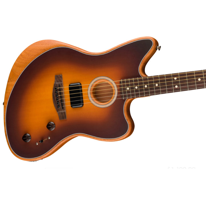 Fender Acoustasonic Player Jazzmaster Electric-Acoustic Guitar (2-Color Sunburst)