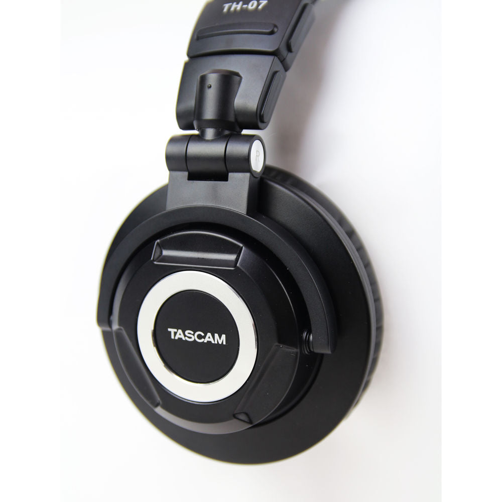 Tascam TH-07 High-Definition Monitor Headphones - Black