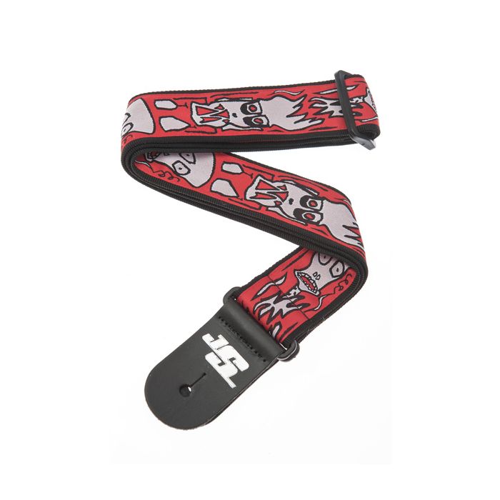 D'Addario 50JS02 - 50 MM JS STRAP, UP IN FLAMES