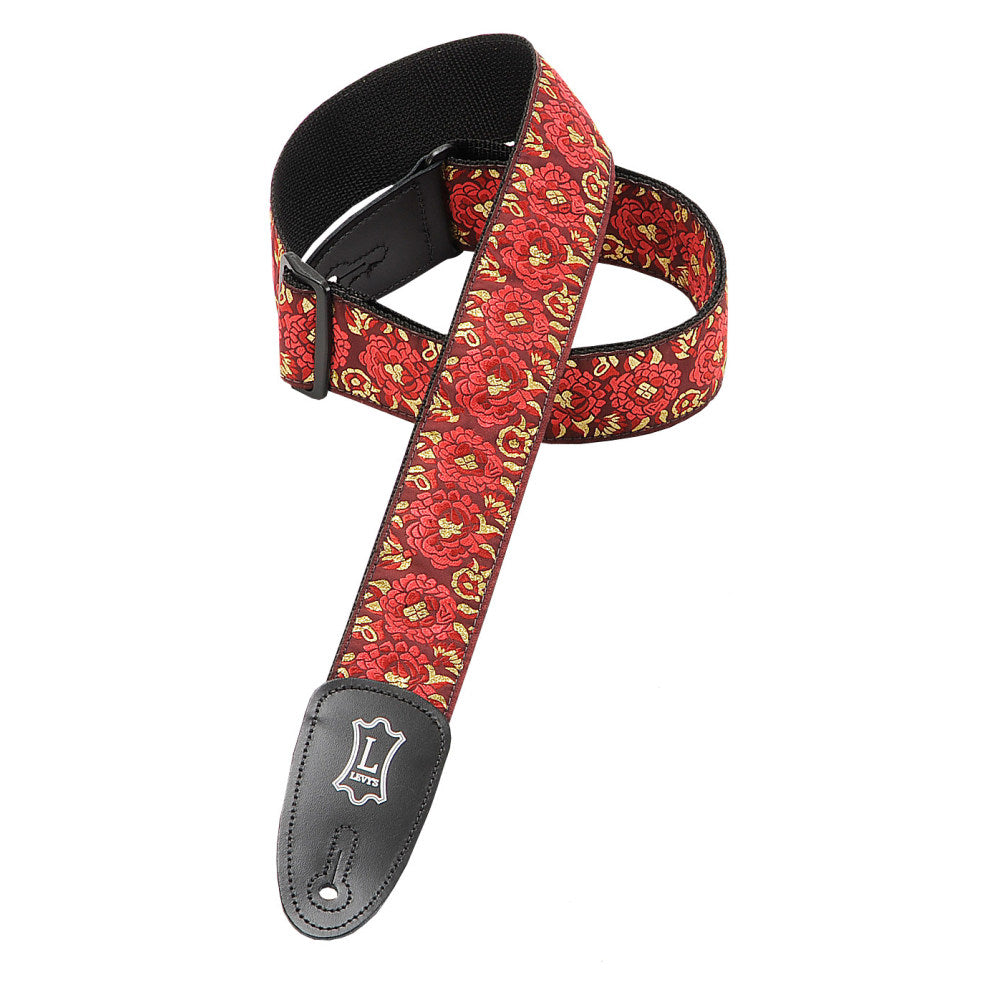 Levy's M8AS-RED Woven Guitar Straps