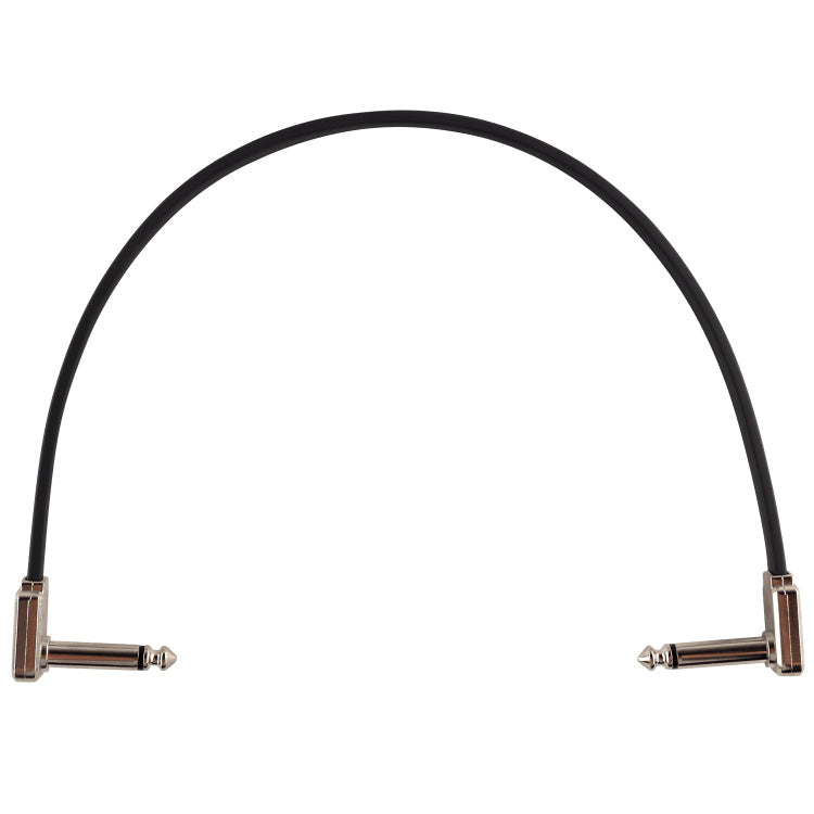 Ernie Ball Flat Ribbon Patch Cable (Single) Black - 1’