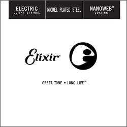 Elixir 15431 Electric Bass Strings NanoWeb Coated .130