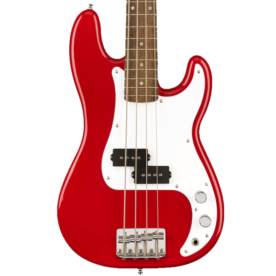 Squier Mini Precision Bass Laurel Fingerboard Electric Bass Guitar - Dakota Red