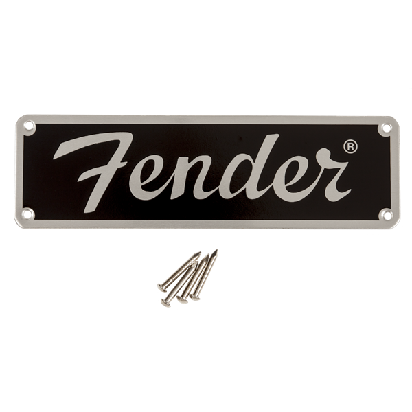 Fender Tweed Amplifier Logo - Black