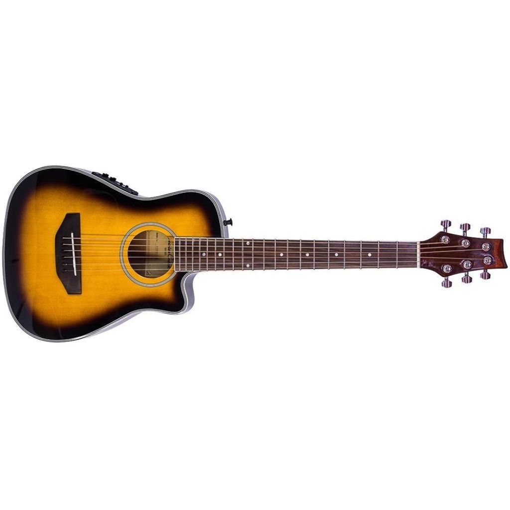 Beaver Creek Travel Size Acoustic Guitar Vintage Sunburst