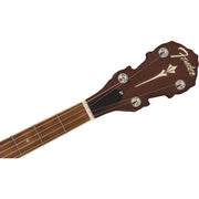 Fender PB-180E Banjo Walnut Fingerboard Banjo - Natural