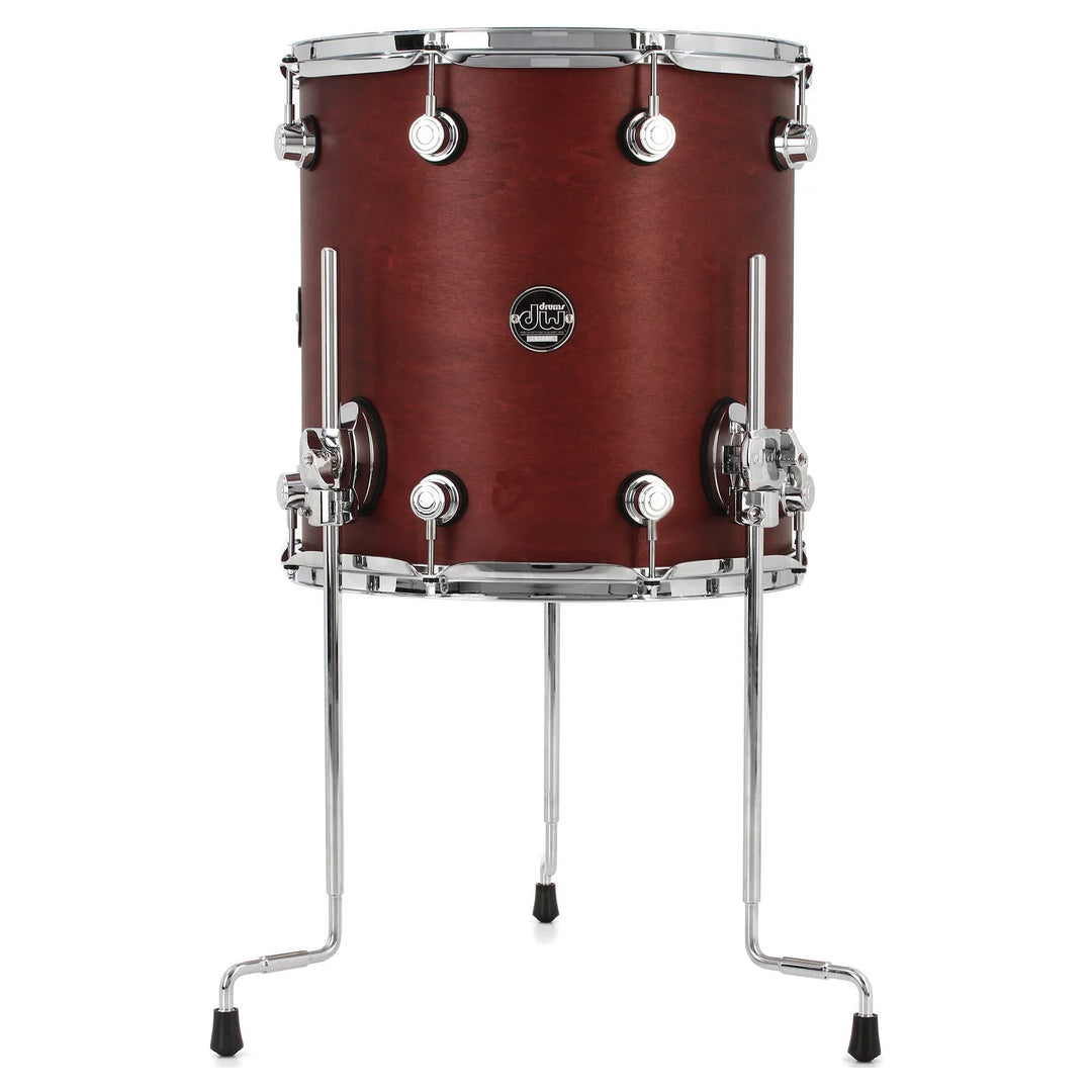DW Performance Series Floor Tom 16x18 Stain - Tobacco Stain