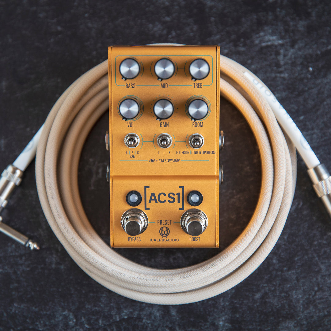 Walrus Audio MAKO Series: ACS1 Amp + Cab Simulator Effect Pedal