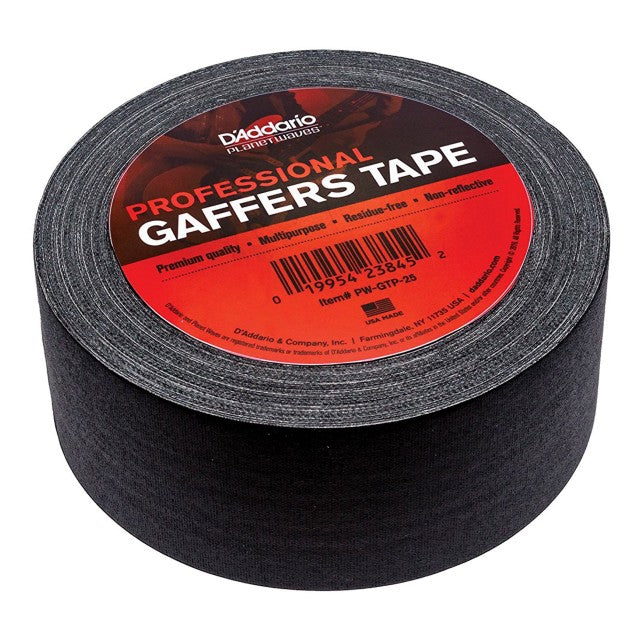 D'Addario PW-GTP-25 - GAFFER TAPE 2'' X 25YDS