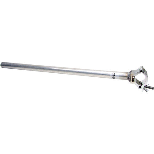 Global Truss JR-CLAMP-POST 18in Aluminum Post w/Clamp -Max Load 220Lbs.
