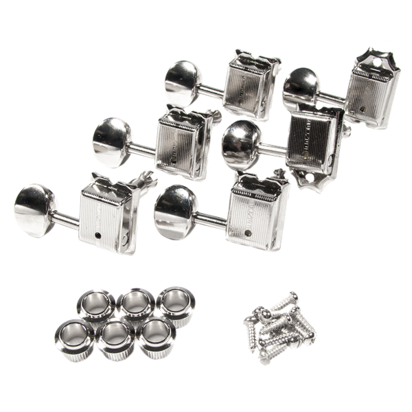 Fender Pure Vintage Guitar Tuning Machines - Nickel
