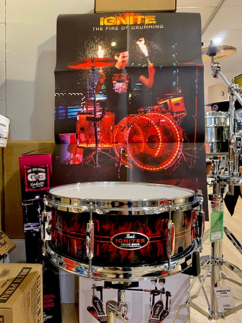 Pearl Igniter 14'x5'' Snare Drum - Casey Cooper Collaboration