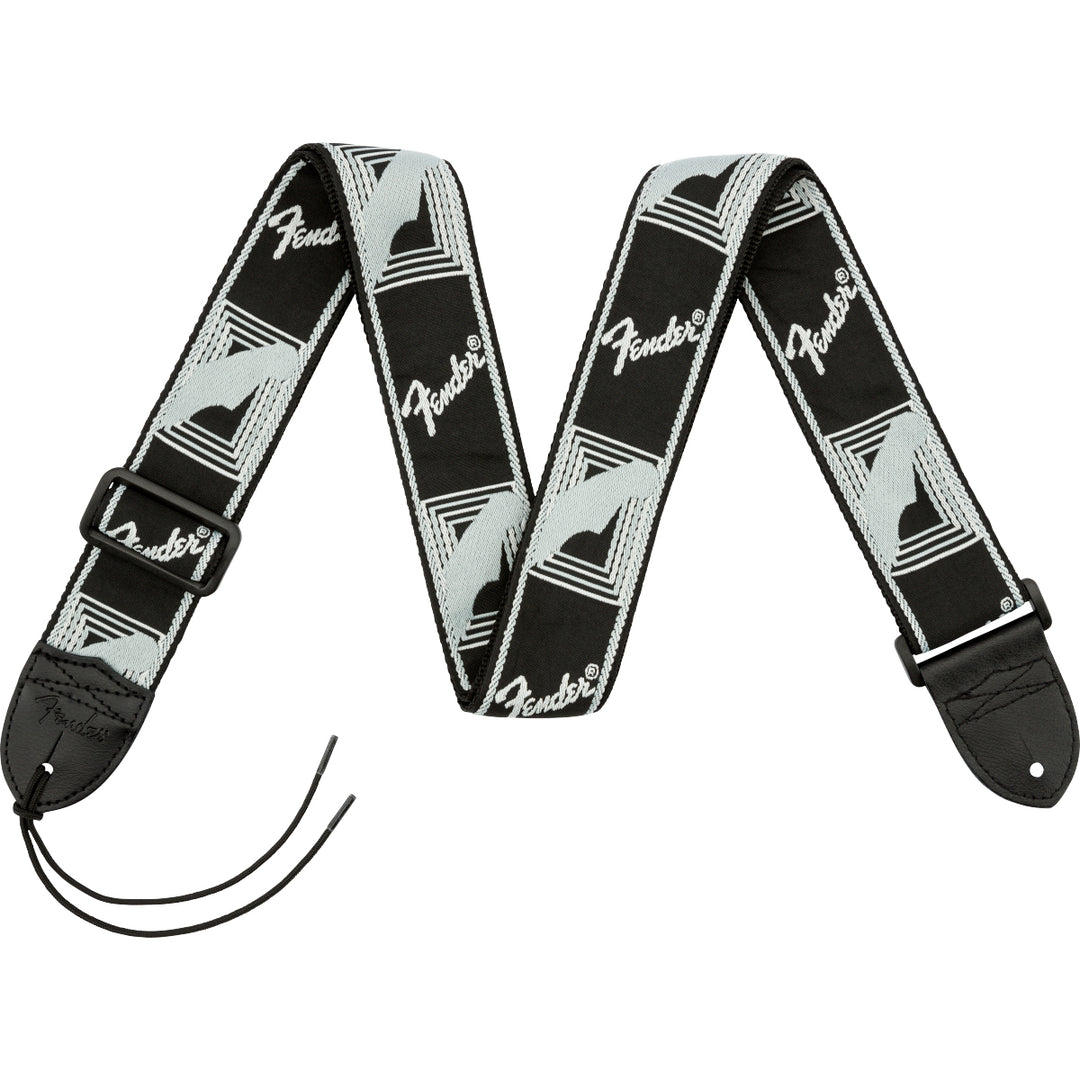 Fender Guitar Strap 2'' Monogrammed - Black / Light Grey / Dark Grey