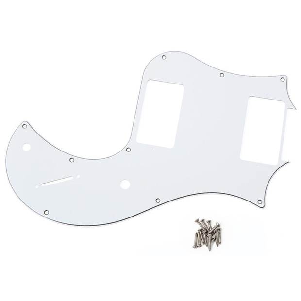 PRS Pickguard for Standard 24 S2 - 3-Ply White, Black, White