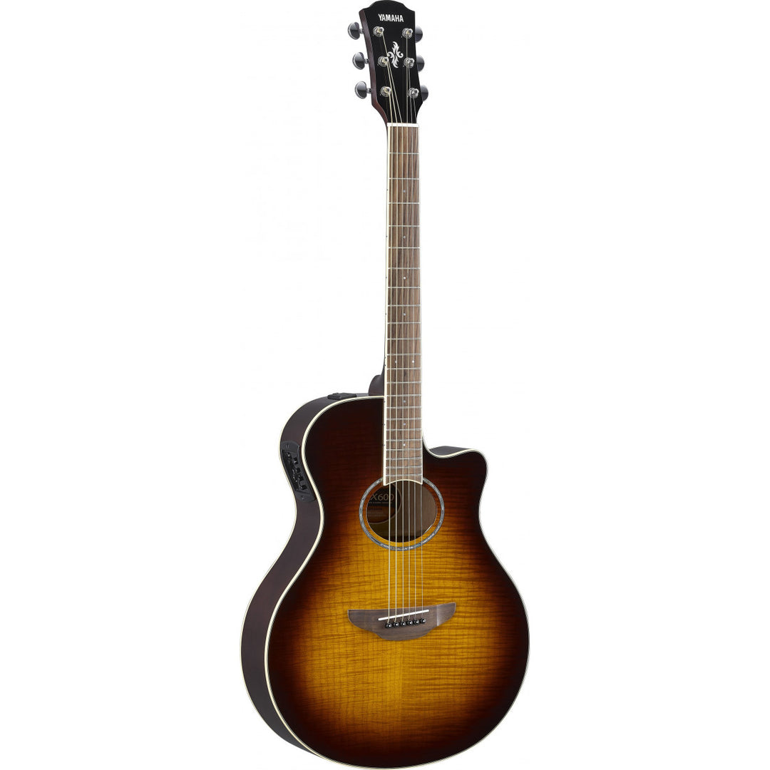 Yamaha APX600FM Acoustic Guitar - Tobacco Brown Sunburst