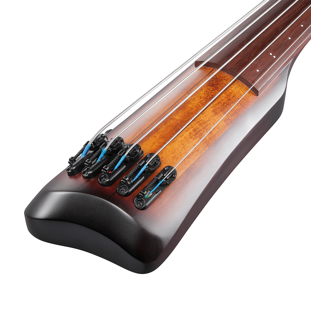 Ibanez  UB Upright 5-String Bass w/Bag (Mahogany Oil Burst) UB805MOB